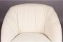 Dutchbone Fauteuil Emilius Bouclé en rubberhout Beige - Thumbnail 3