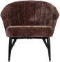 Dutchbone Georgia Fauteuil Paars - Thumbnail 3