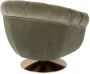 Dutchbone Fauteuil 'Member' kleur Olive - Thumbnail 4