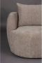 Dutchbone Fauteuil Rocca Geweven stof Cappuccino - Thumbnail 2