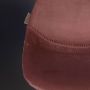 Dutchbone Barkruk 'Franky' Velvet (zithoogte 65cm) kleur Roze - Thumbnail 3