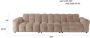Dutchbone Hackman 4 5-zitsbank Velours Beige - Thumbnail 2