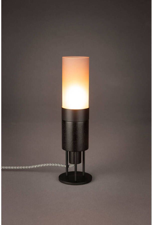 Dutchbone Momo bureaulamp tafellamp Charcoal Zwart Momo Bureaulamp Tafellamp Charcoal Zwart