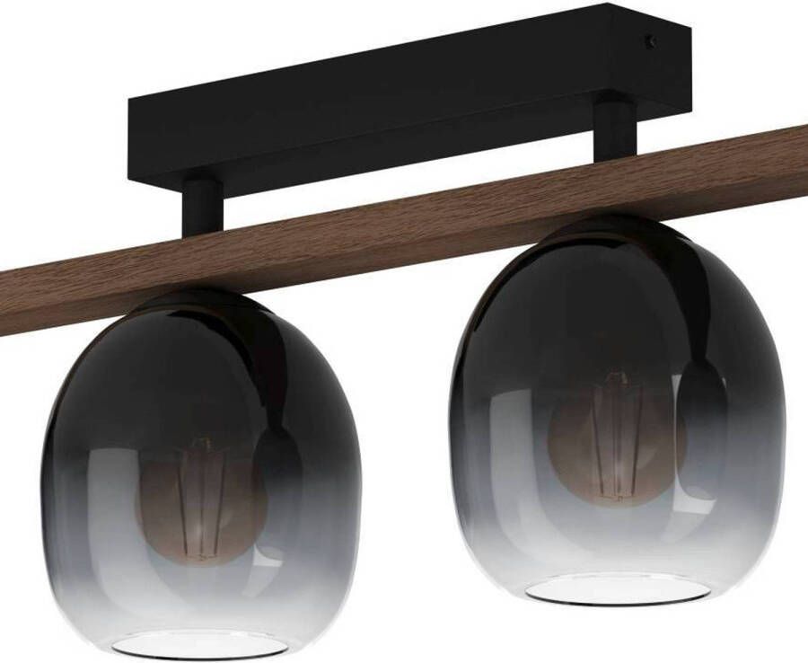EGLO Filago Plafondlamp - E27 - 88 cm - Zwart Bruin