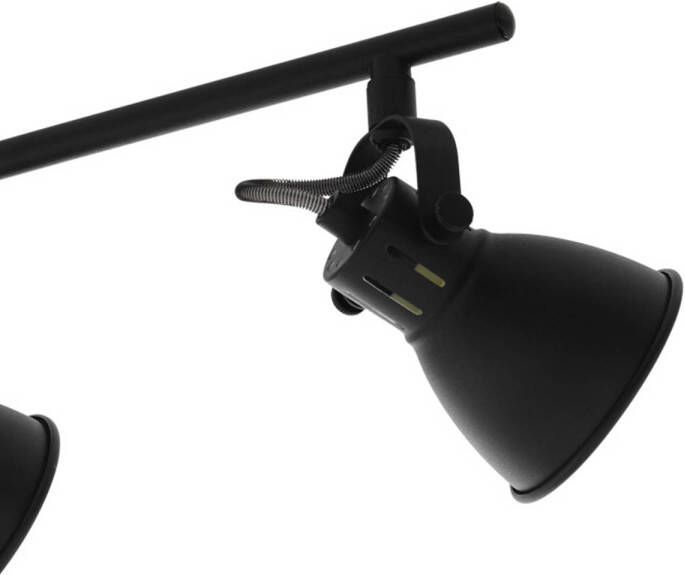 EGLO Seras 2 Spot GU10 4 lichts 77 cm Zwart