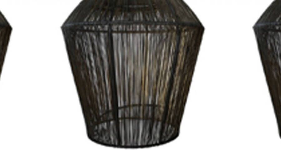 EGLO Escandidos Hanglamp - E27 - 92 cm - Zwart Geelkoper Goud