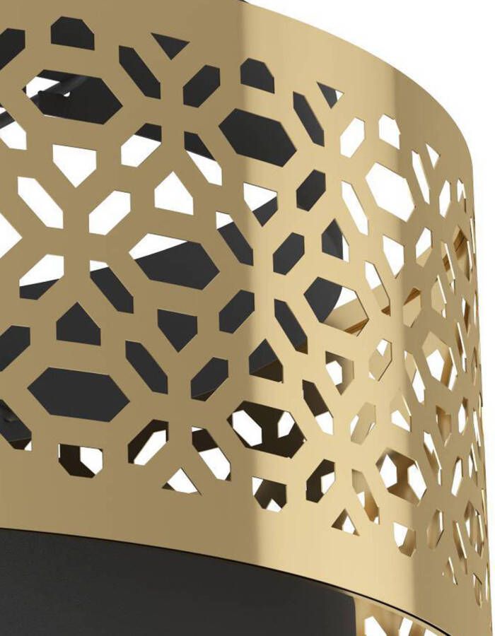 EGLO Sandbach Plafondlamp E27 Ø 42 cm Zwart Goud Staal Japandi
