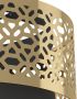 EGLO Plafondlamp SANDBACH Plafondlamp metaal in messing en zwart E27 fitting Ø 42 cm (1 stuk) - Thumbnail 4