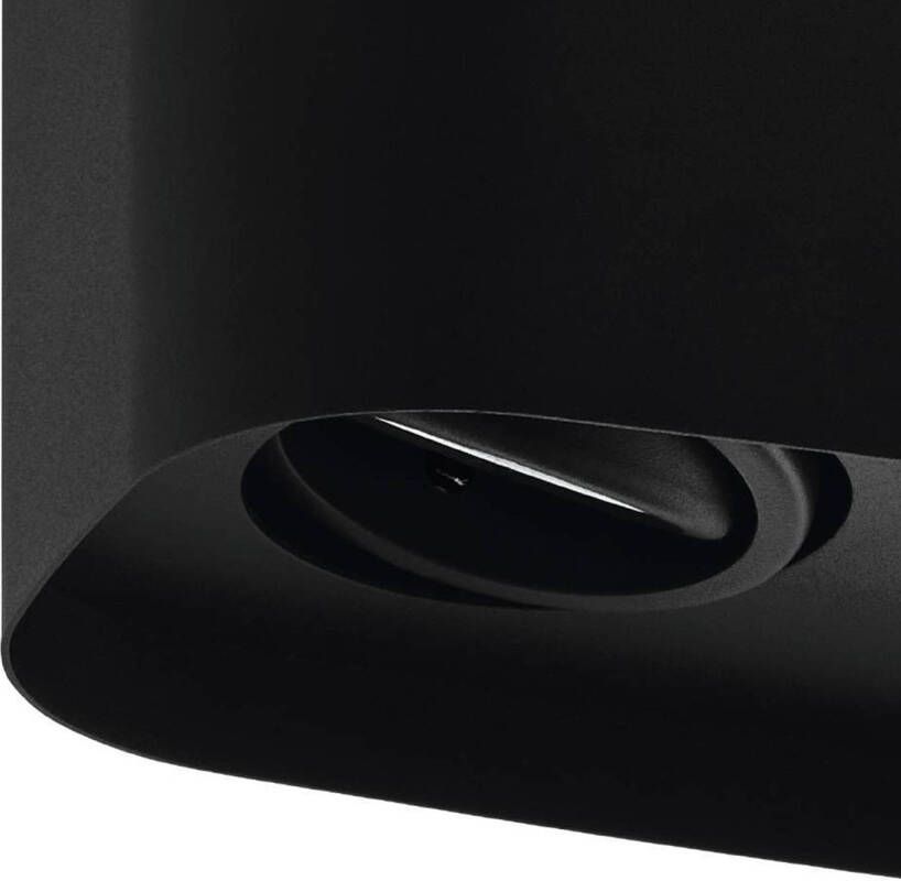 EGLO Connect.z Caminales-Z Smart Plafondlamp - GU10 - 24 cm - Zwart - Instelbaar RGB & wit licht - Dimbaar - Zigbee