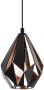 EGLO Hanglamp CARLTON 1 hanglamp zwart-koper staal excl. lichtbron Vintage hanglamp retro hanglamp fitting: E27 Ø 20 5 cm - Thumbnail 2