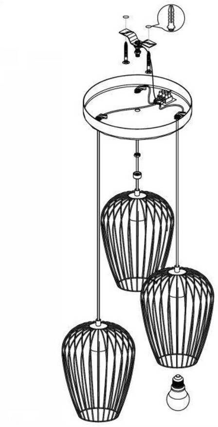 EGLO hanglamp Newtown