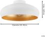 EGLO Plafondlamp Mogano Wit Goud ⌀40cm E27 - Thumbnail 3