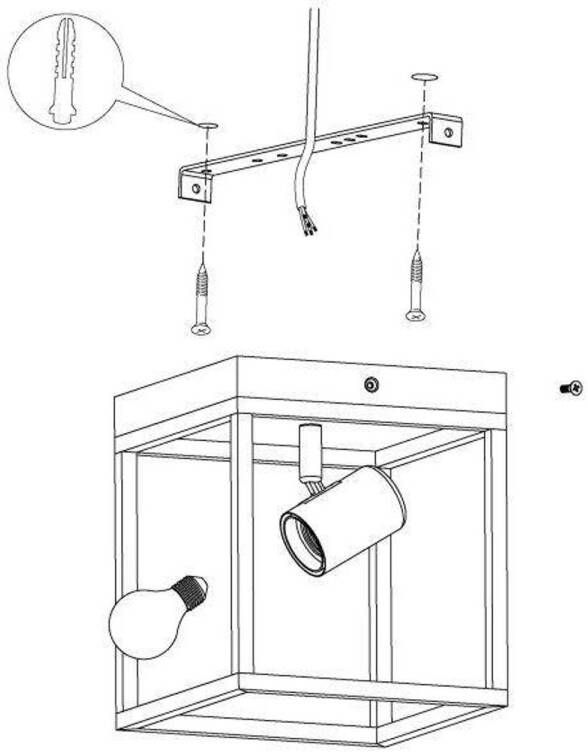 EGLO plafondlamp Silentina