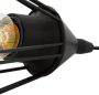 Eglo Vintage Tarbes Tafellamp Draadlamp 1 Lichts �175mm. Zwart - Thumbnail 9