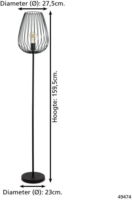 EGLO vloerlamp Newtown