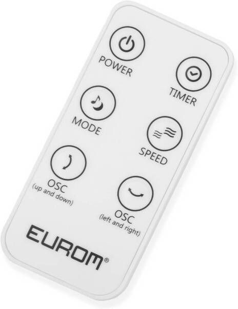 Eurom Vento 3DS staande ventilator