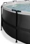 Exit Toys Exit Opzetzwembad Pvc Met Imitatieleer Ø488x122 Cm + Zandfilterpomp - Thumbnail 6