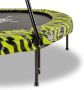 EXIT Tiggy junior trampoline ø140cm met beugel (Kleur rand: zwart lime groen) - Thumbnail 11