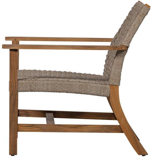 Exotan Fauteuil Copper Teak Naturel 79x76x85