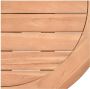 Exotan Outdoor Ronde Eettafel Charley Teakhout 122cm Naturel - Thumbnail 2