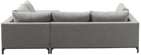 Exotan Loungeset Rechts Sicilië Aluminium Grijs 60x262x246