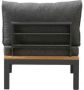 Lounge sofa 'La Vida' Eucalyptus Antraciet aluminium Inclusief kussens Exotan - Thumbnail 4