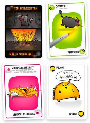 Exploding Kittens EKIEK01NL NL