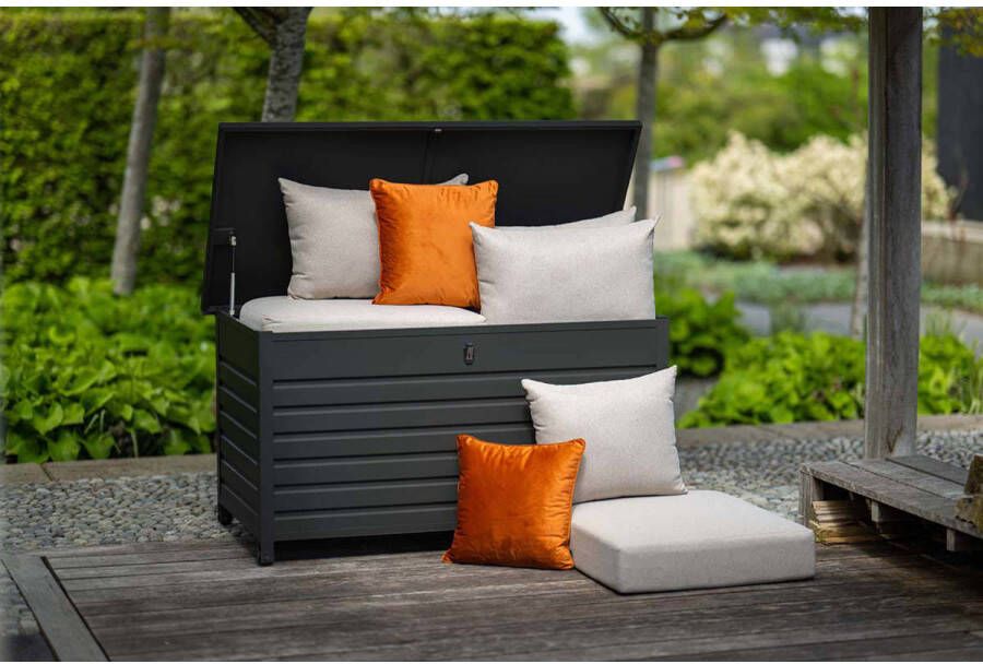 Garden Impressions Cambridge kussenbox 155x97 cm carbon black