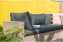 Garden Impressions Menorca lounge set Lshape vintage willowblack - Thumbnail 3
