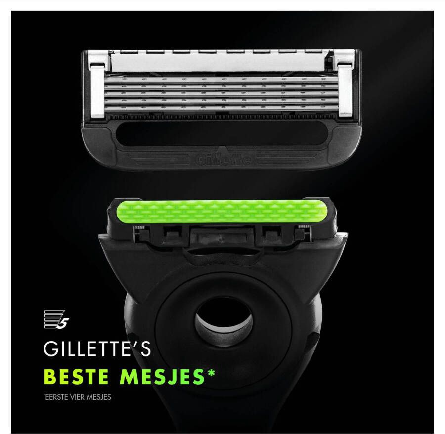 Gillette midpack GilletteLabs navulmesjes 6 stuks