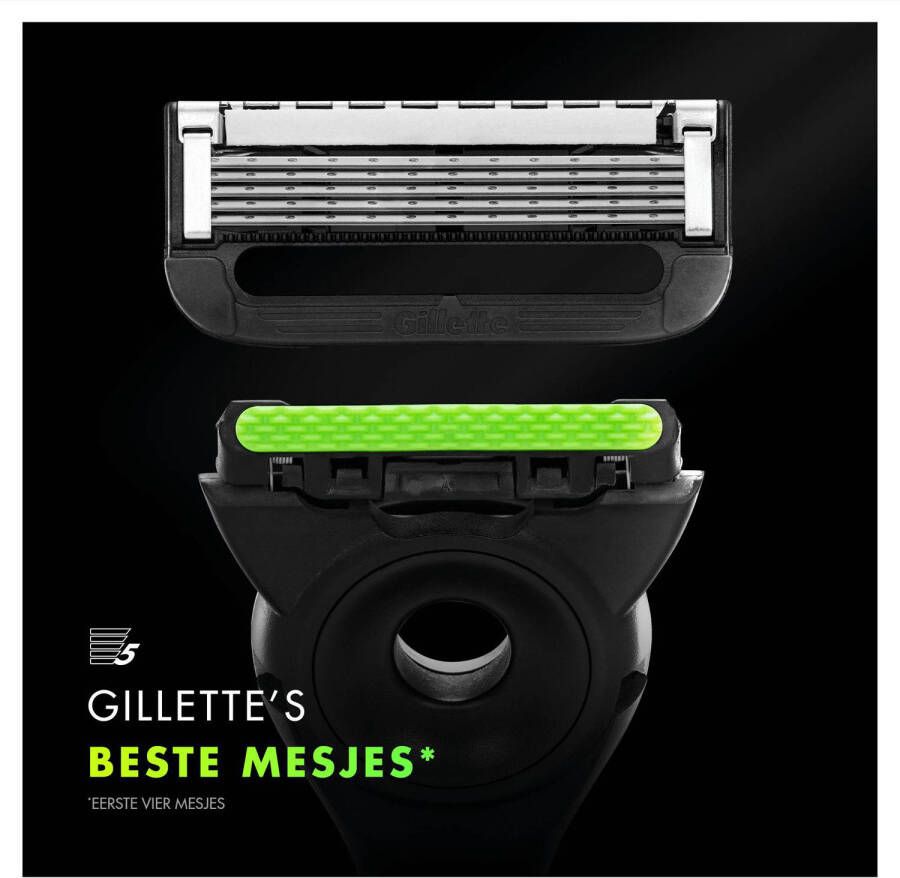 Gillette midpack GilletteLabs navulmesjes 9 stuks