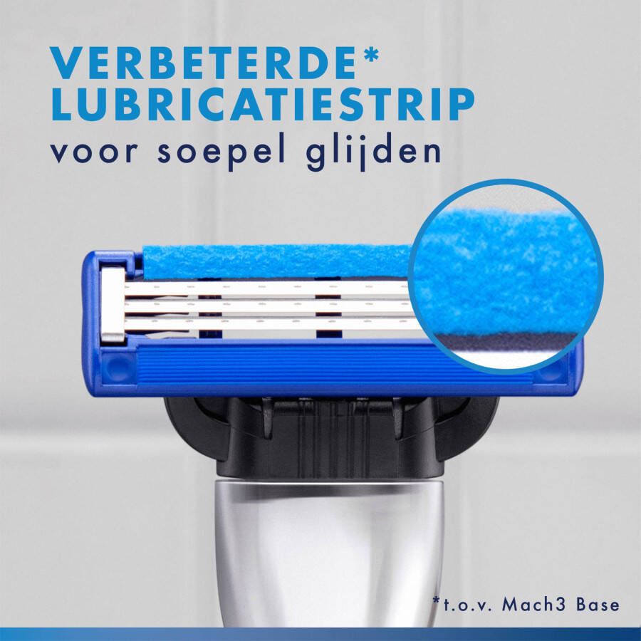 Gillette Mach3 Turbo Scheermesjes 12 stuks