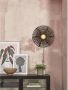 GOOD&MOJO Wandlamp Zanzibar Rotan Zwart Ø40cm - Thumbnail 3