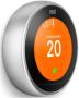 Google Nest Learning Thermostat V3 Zilver | elektronica en media | Smart Home Slimme Thermostaten | 0813917021163 - Thumbnail 3
