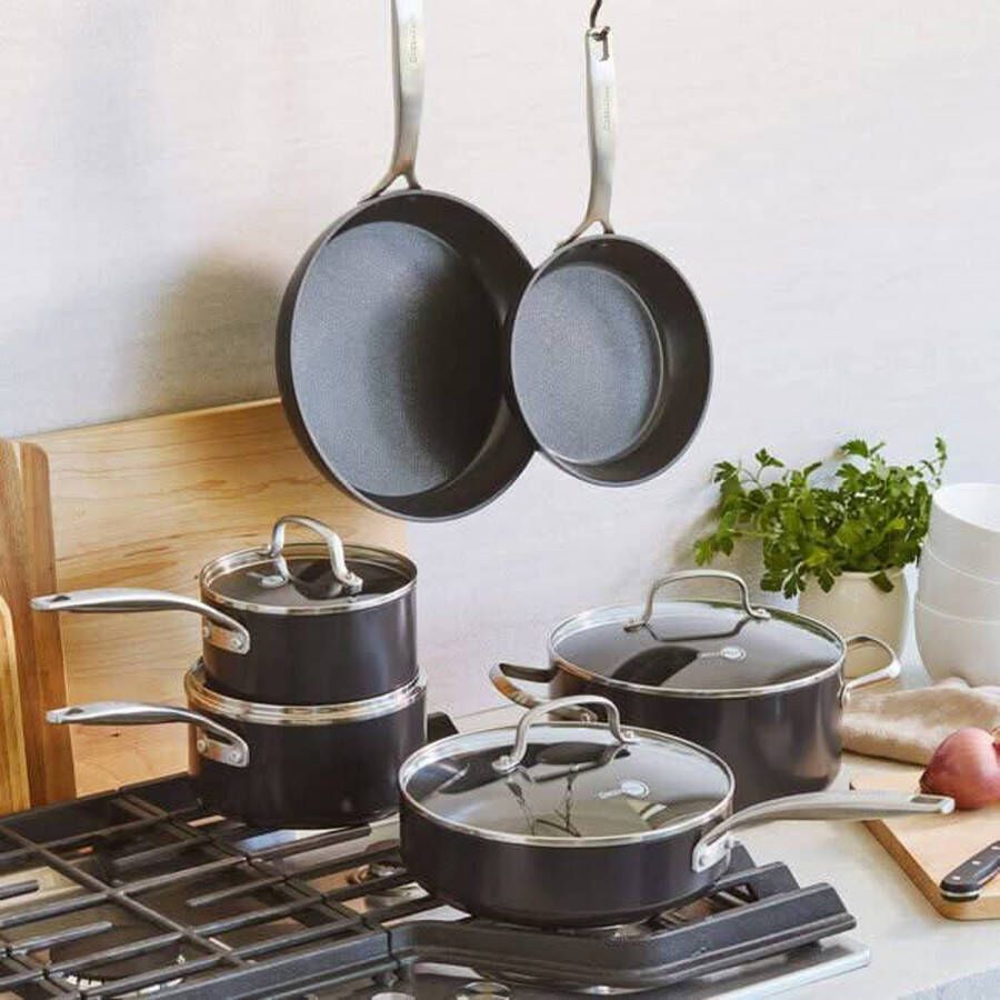 Greenpan Koekenpan Copenhagen Zwart ø 30 cm Keramische anti-aanbaklaag