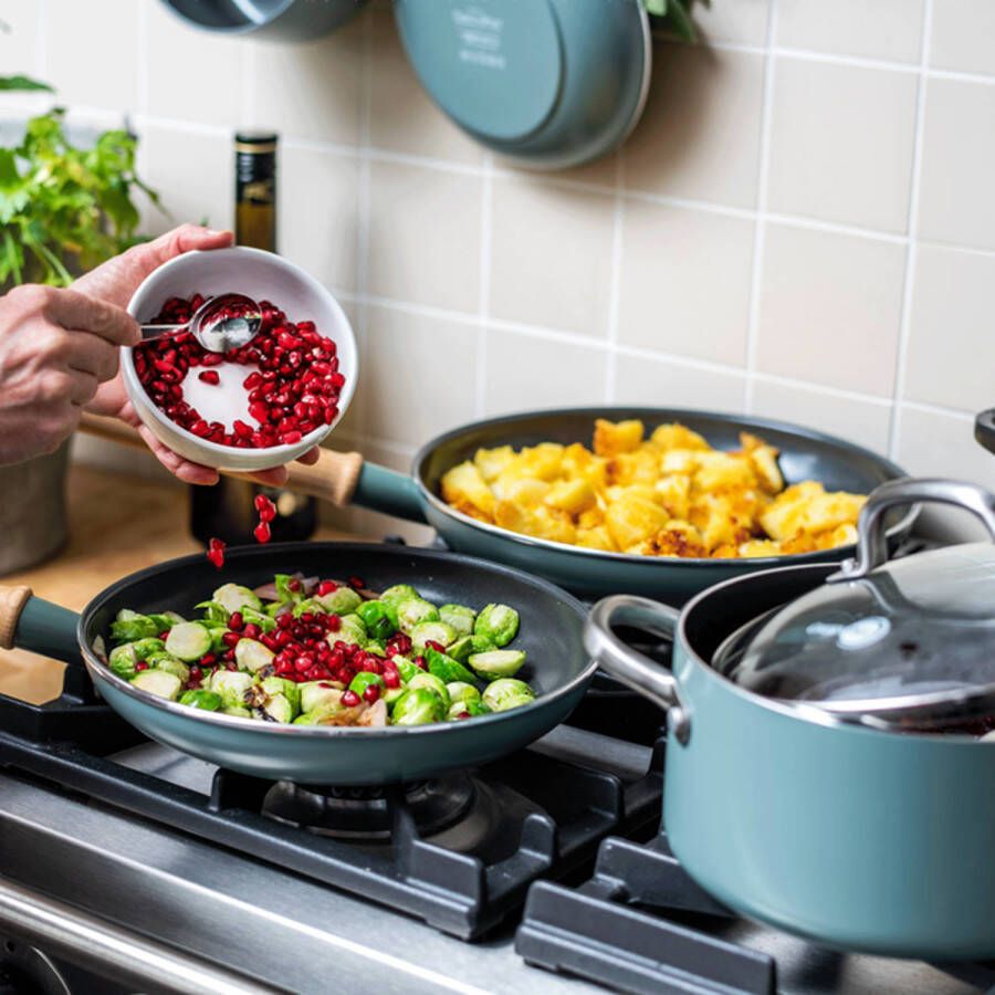 Greenpan Koekenpan Mayflower ø 28 cm Keramische anti-aanbaklaag