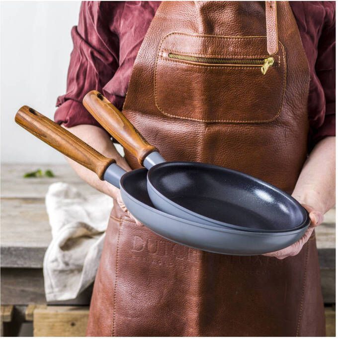 Greenpan Koekenpannenset Mayflower Pro ø 20 en 28 cm Keramische anti-aanbaklaag