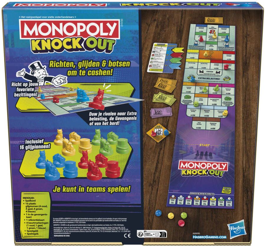 Hasbro Gaming Monopoly Knockout