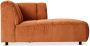 HKLIVING Wave Bank Element Divan Rechts Dusty Orange - Thumbnail 3