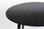 Housecraft Living Housecraft Fabio Eettafel Rond Hout 120 cm Zwart - Thumbnail 4