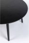 Housecraft Living Housecraft Fabio Eettafel Rond Hout 120 cm Zwart - Thumbnail 5
