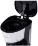 Inventum KZ612 Koffiezetapparaat 1 25 liter 10 kopjes Filter 1x4 Glazen kan Warmhoudfunctie Filterkoffie Zwart RVS - Thumbnail 3