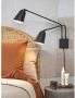 It&apos;s about RoMi its about RoMi Wandlamp Bremen 2-lamps Zwart - Thumbnail 3