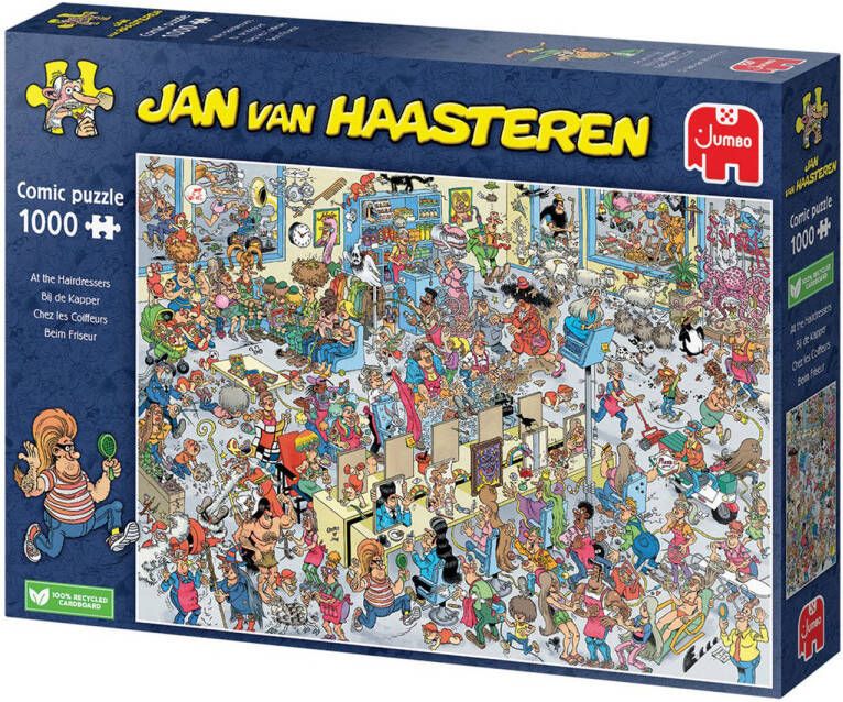 Jan van Haasteren bij de kapper legpuzzel 1000 stukjes