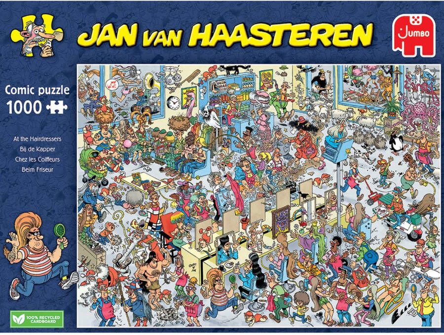 Jan van Haasteren bij de kapper legpuzzel 1000 stukjes