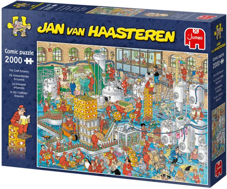 Jan van Haasteren De Ambachtelijke Brouwerij legpuzzel 2000 stukjes
