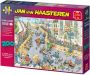 Jan van Haasteren 200ste Legpuzzel Zeepkisten Race 1000 stukjes Puzzel - Thumbnail 4