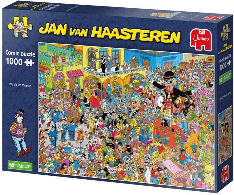 Jan van Haasteren dia de los muertos legpuzzel 1000 stukjes