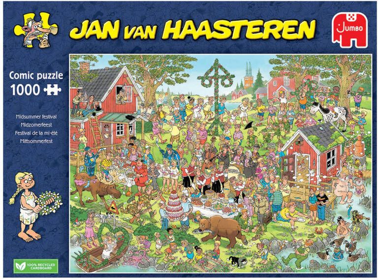 Jan van Haasteren midzomer festival legpuzzel 1000 stukjes