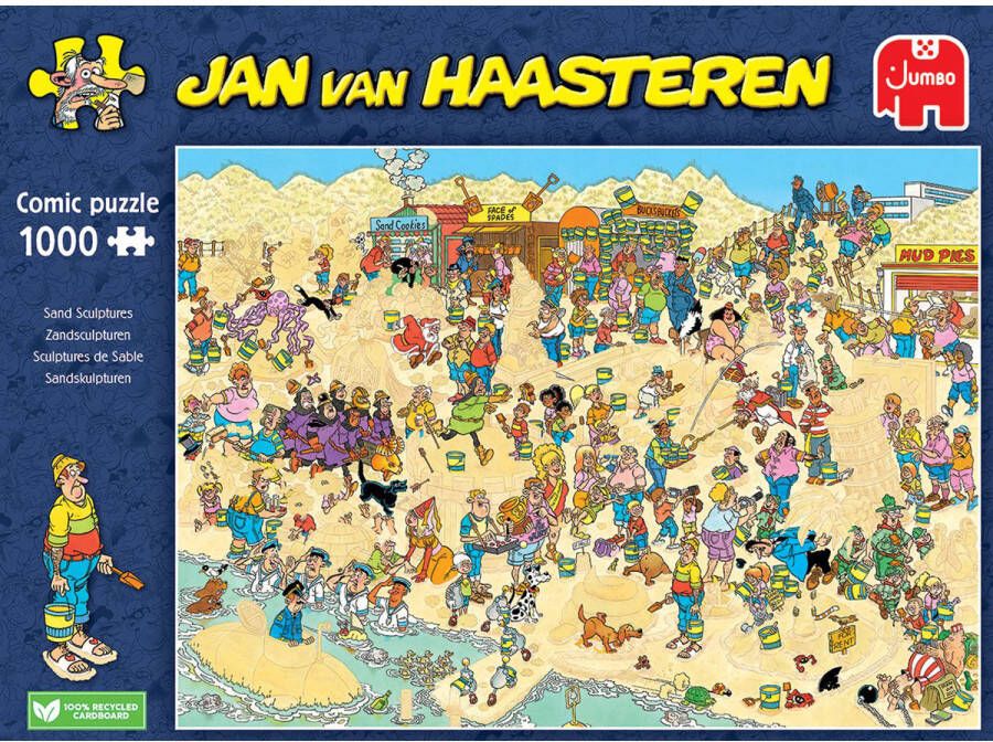 Jan van Haasteren zandsculpturen legpuzzel 1000 stukjes